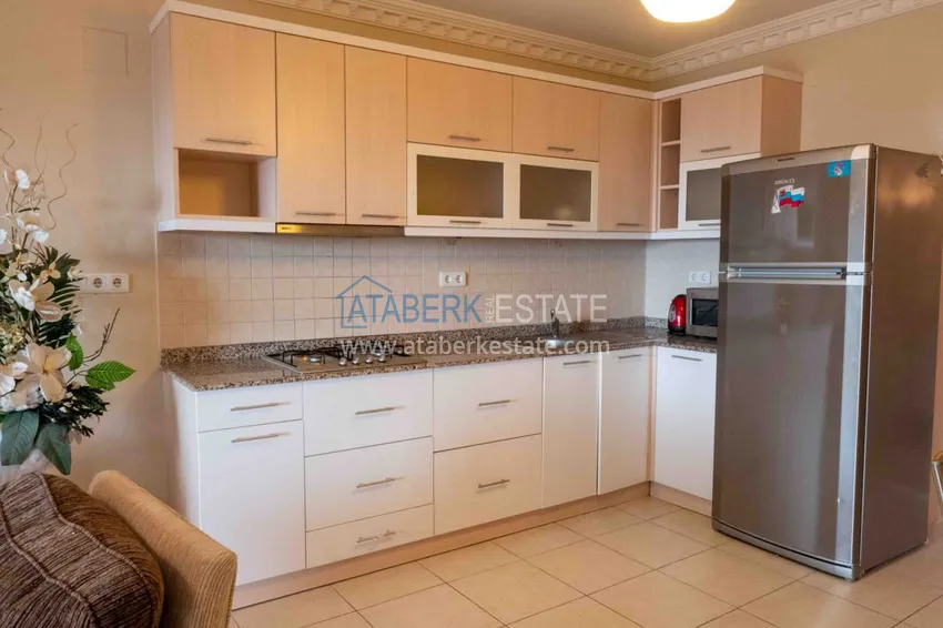 Приобрести Квартира в Авсалларе с мебелью видом на море в таунхаусе 6 