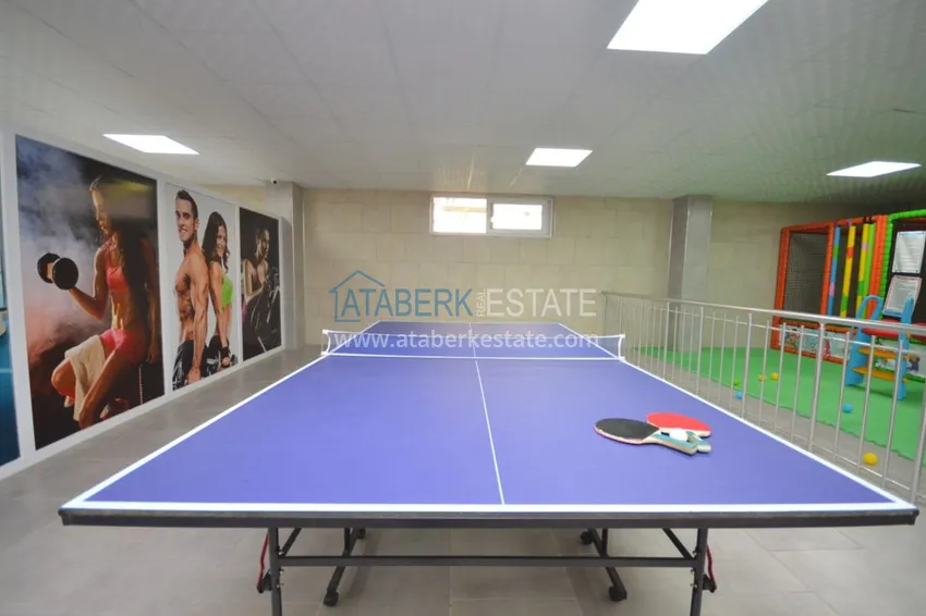 Квартира в Махмутларе с мебелью в молодом комплексе рядом с морем 13 