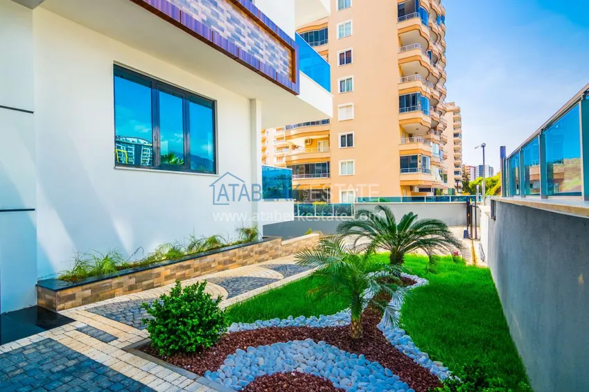 Квартира в Махмутларе с мебелью в молодом жилом комплексе 11 