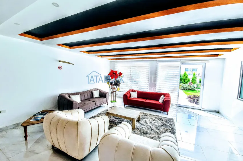 Квартира в Махмутларе меблированная, двухкомнатная с открытым видом 18