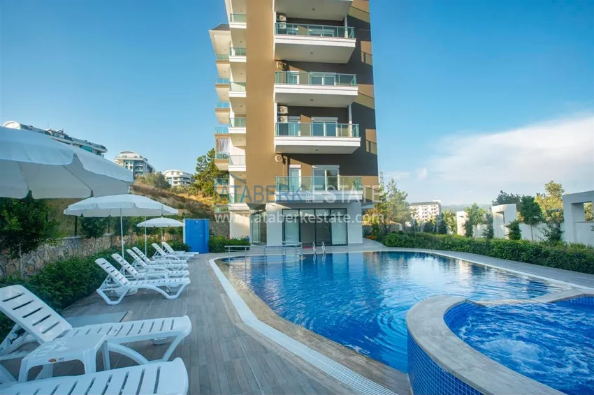 Квартиры в Авсалларе с чистовой отделкой в новом комплексе 10 