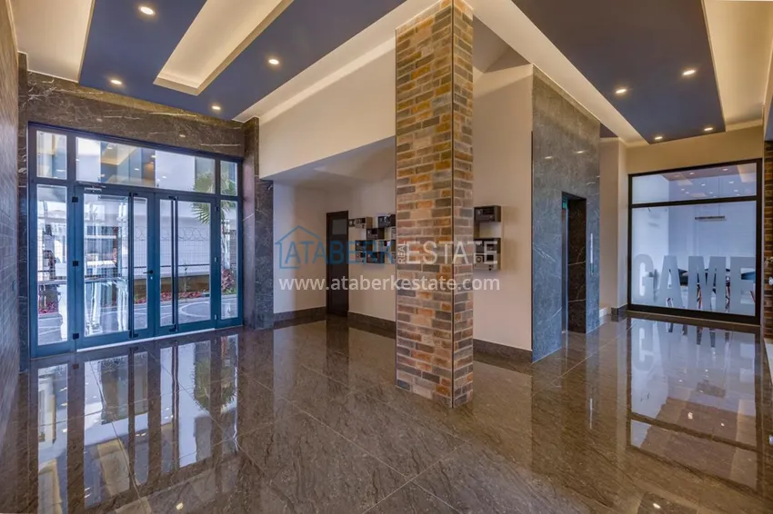 Квартира в Оба с мебелью видом на горы в новом комплексе 9 