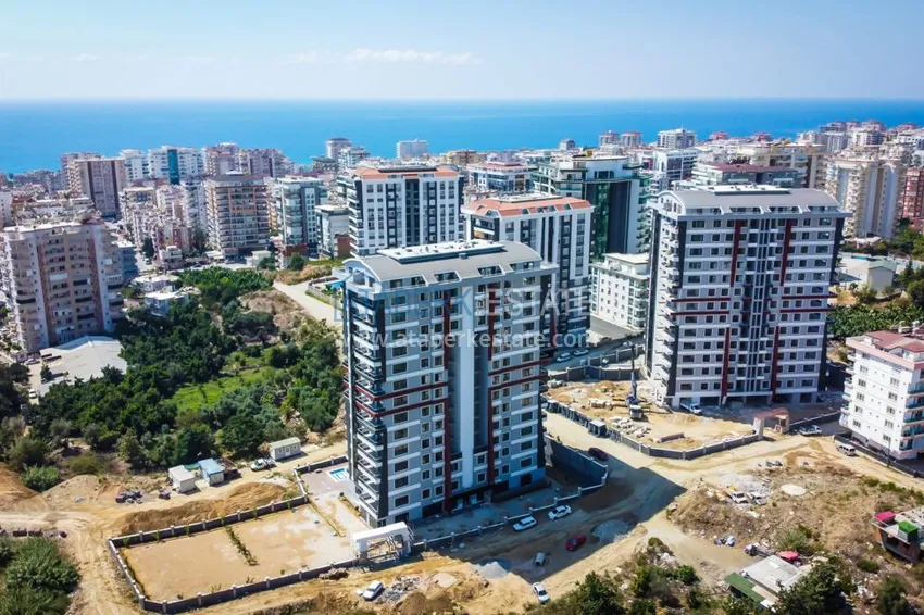 Современный многоквартирный жилой комплекс в Махмутларе 6 
