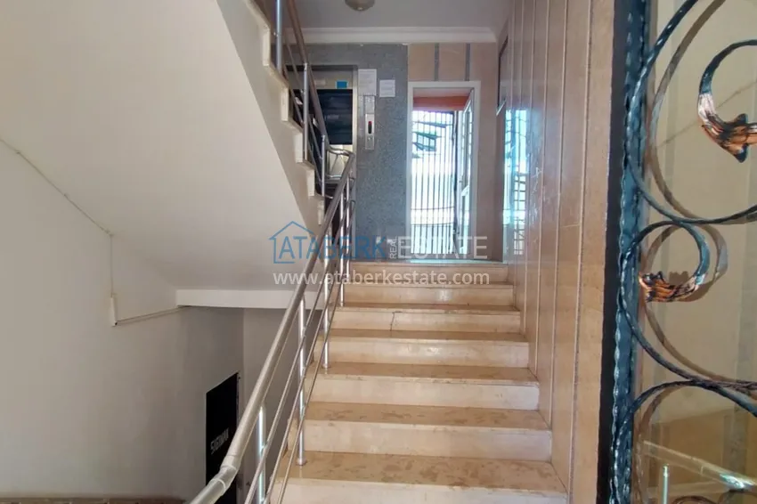 Квартира в Махмутларе с частичным видом на море в жилом комплексе 8 