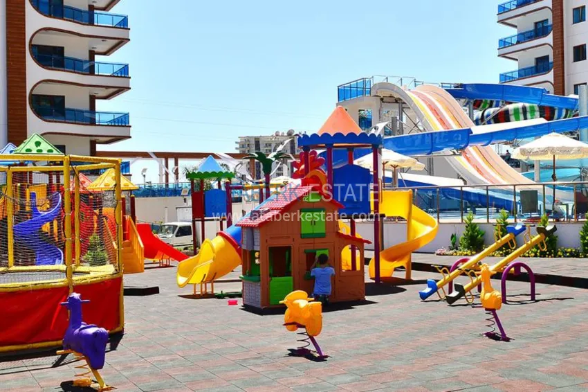 Дуплекс в Махмутларе меблированный с видовыми характеристиками  11 