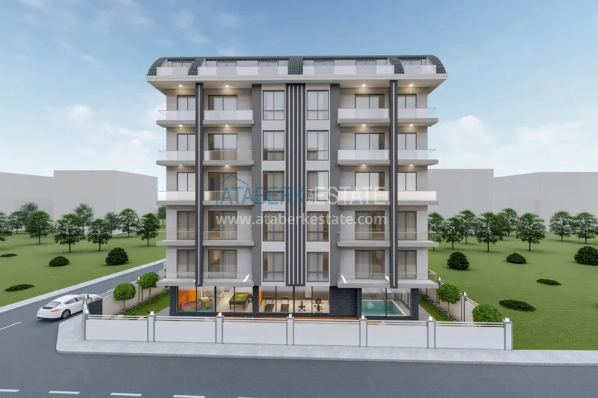 Пентхаусы и квартиры в Махмутларе. Новый проект бутик-комплекса 1 