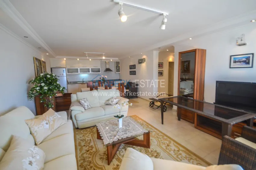 Приобрести Квартиры в Махмутларе меблированные, с видом на море и с джакузи на балконе 3 