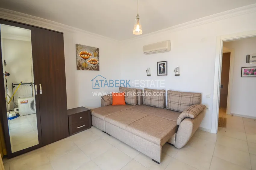 Приобрести Квартиры в Махмутларе меблированные, с видом на море и с джакузи на балконе 12 