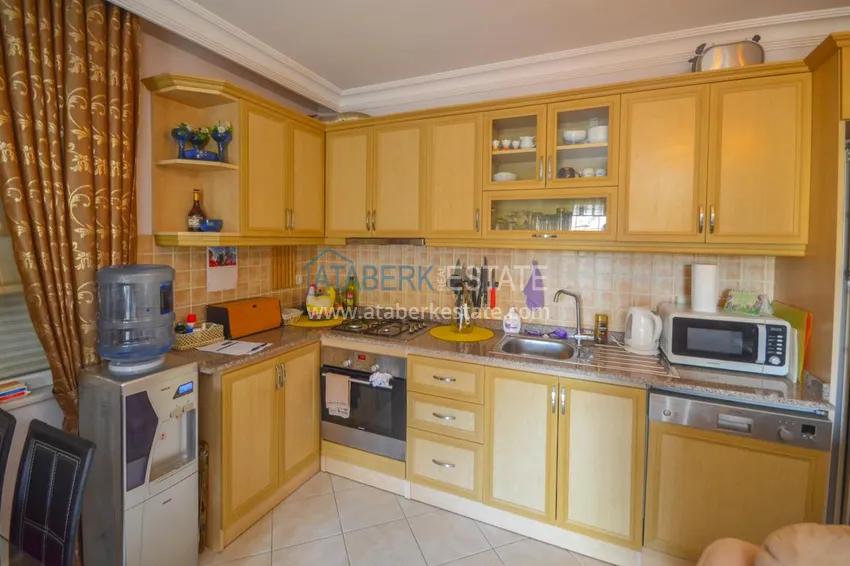 Приобрести Квартира в Махмутларе с мебелью, застекленным балконом на центральной улице  6 