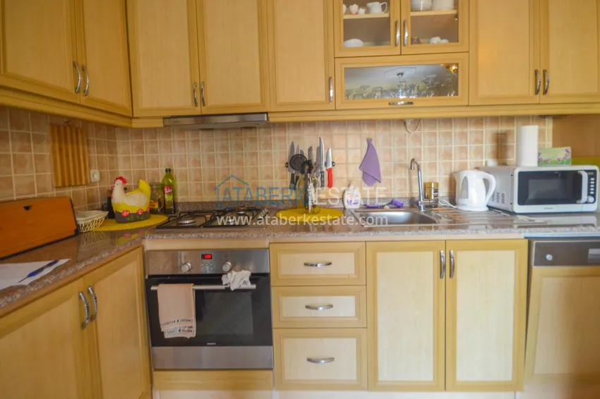 Приобрести Квартира в Махмутларе с мебелью, застекленным балконом на центральной улице  7 