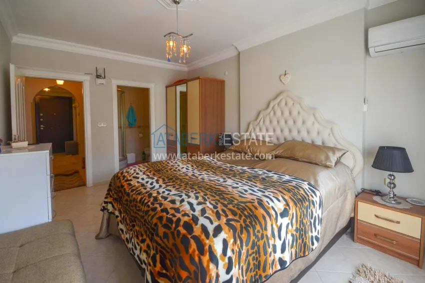 Приобрести Квартира в Махмутларе с мебелью, застекленным балконом на центральной улице  14 