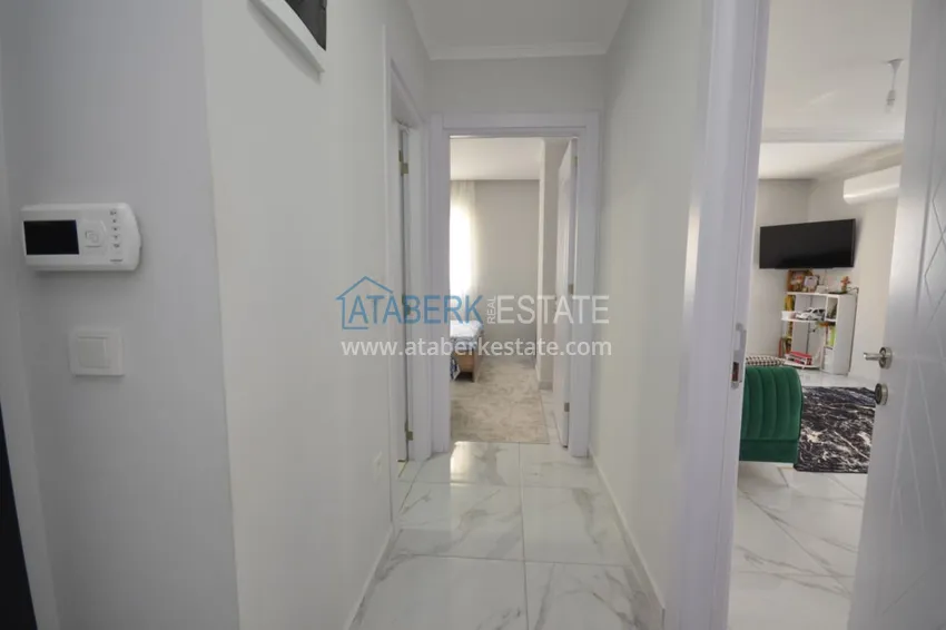 Приобрести Квартира в Махмутларе с мебелью в молодом комплексе рядом с морем 9 