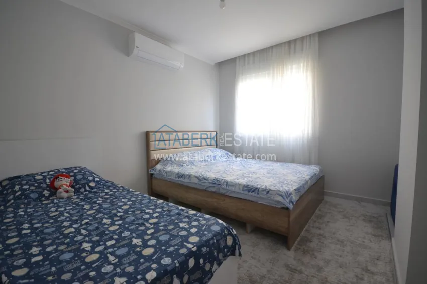 Приобрести Квартира в Махмутларе с мебелью в молодом комплексе рядом с морем 14 