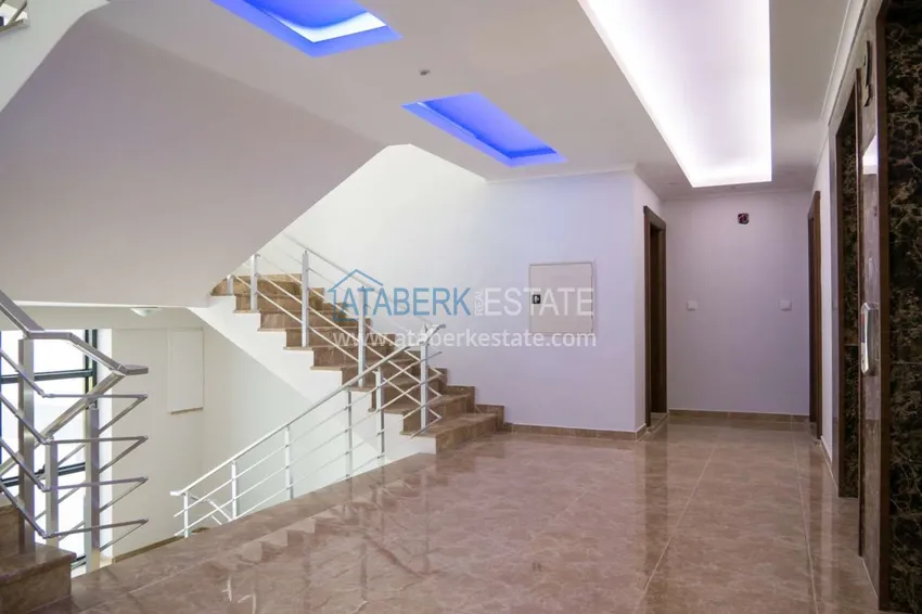 Квартира в Махмутларе с мебелью в современном жилом комплексе 30 