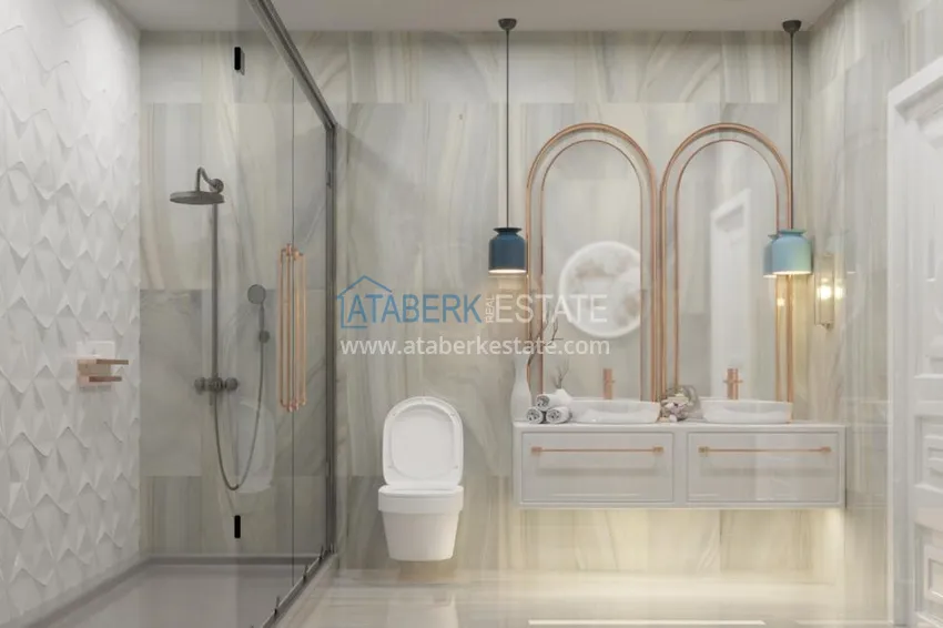 Приобрести Квартиры в Авсалларе с видом на море по ценам от застройщика 19