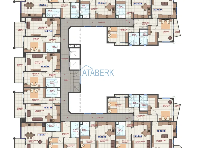 Приобрести Новый инвестиционный проект в Каргыджаке с уникальным видом на море  3 