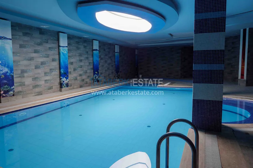 Квартира в Махмутларе меблированная в современном комплексе 14 