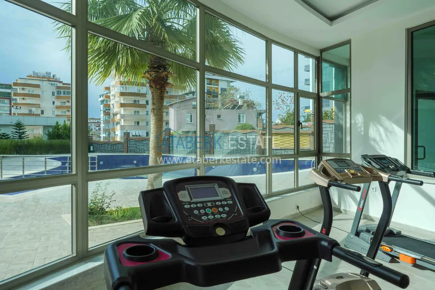 Квартира в Махмутларе меблированная в современном комплексе 17 