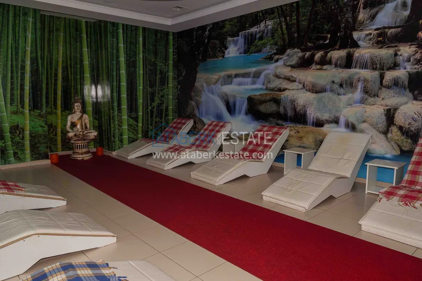 Квартира в Махмутларе меблированная в современном комплексе 21 