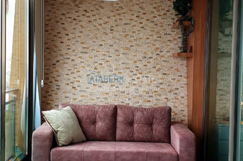 Приобрести Квартира в Каргыджаке с мебелью и застекленным балконом в комплексе на первой береговой линии 20 