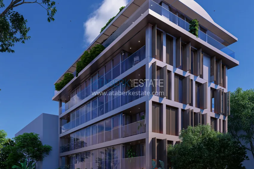 Новый инвестиционный проект в центре Аланьи - район пляжа Клеопатры 1 