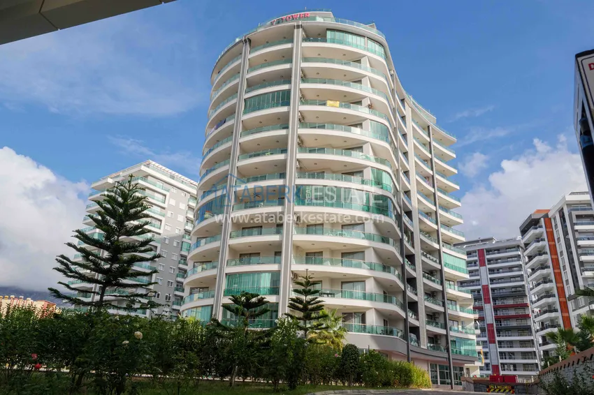 Квартира в Махмутларе меблированная в современном комплексе 1 