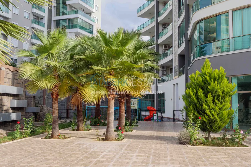 Квартира в Махмутларе меблированная в современном комплексе 5 