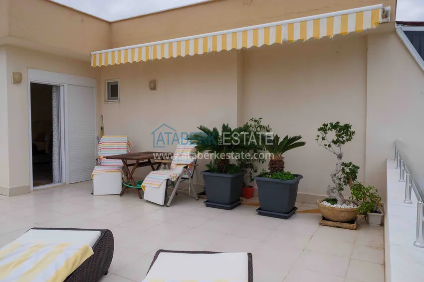 Приобрести Пентхаус в Махмутларе от собственника - двухуровневый с мебелью после ремонта 37 