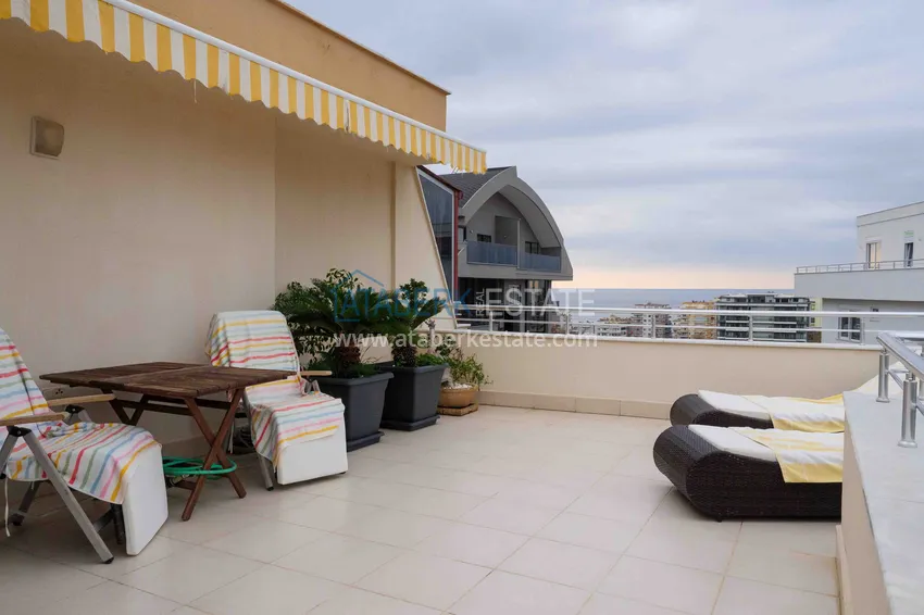 Приобрести Пентхаус в Махмутларе от собственника - двухуровневый с мебелью после ремонта 40 