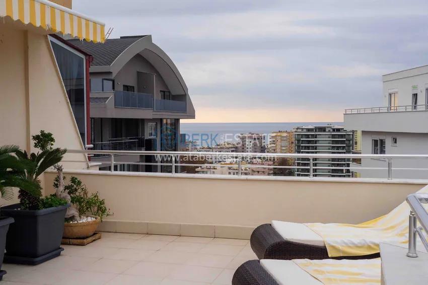 Приобрести Пентхаус в Махмутларе от собственника - двухуровневый с мебелью после ремонта 41 