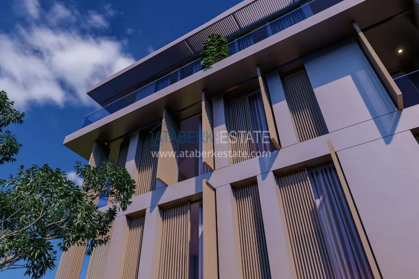 Новый инвестиционный проект в центре Аланьи - район пляжа Клеопатры 4 