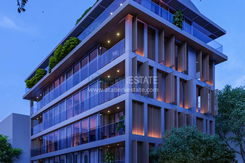 Новый инвестиционный проект в центре Аланьи - район пляжа Клеопатры 5 