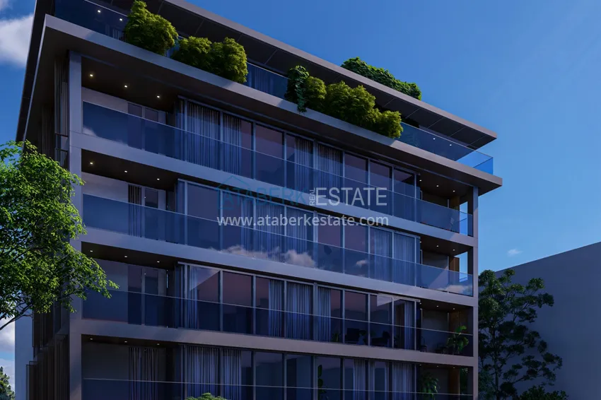 Новый инвестиционный проект в центре Аланьи - район пляжа Клеопатры 6 