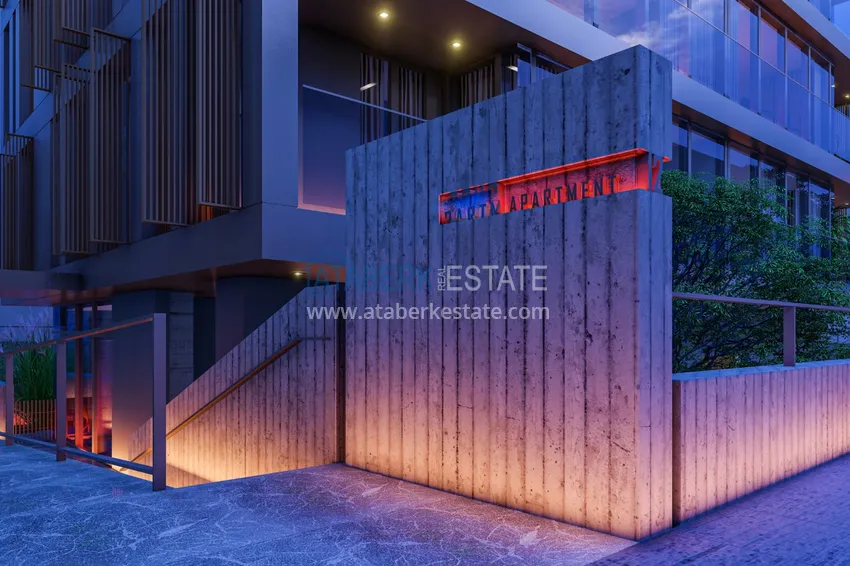 Новый инвестиционный проект в центре Аланьи - район пляжа Клеопатры 7 