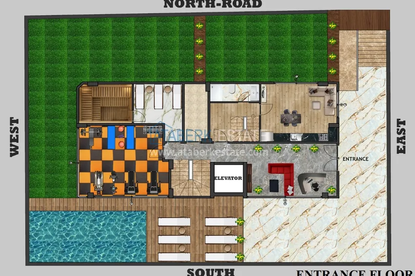 Приобрести Новый инвестиционный проект в центре Аланьи - район пляжа Клеопатры 1 