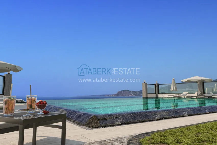 Квартира в Каргыджаке с мебелью и застекленным балконом в комплексе на первой береговой линии 6 