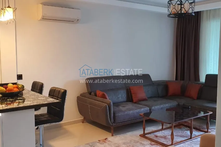 Приобрести Квартира в Каргыджаке с мебелью и застекленным балконом в комплексе на первой береговой линии 8 