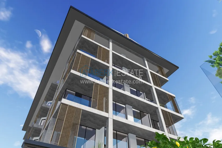 Новый инвестиционный проект в районе Оба на первой береговой линии 10