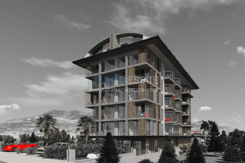 Новый инвестиционный проект в районе Оба на первой береговой линии 19