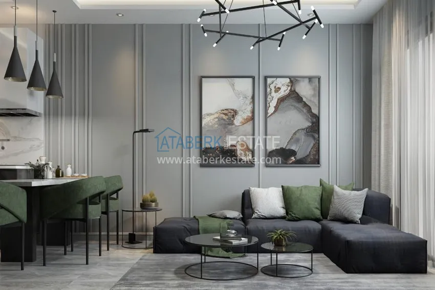 Приобрести Квартиры и пентхаусы в Авсалларе от застройщика с рассрочкой платежа  5 