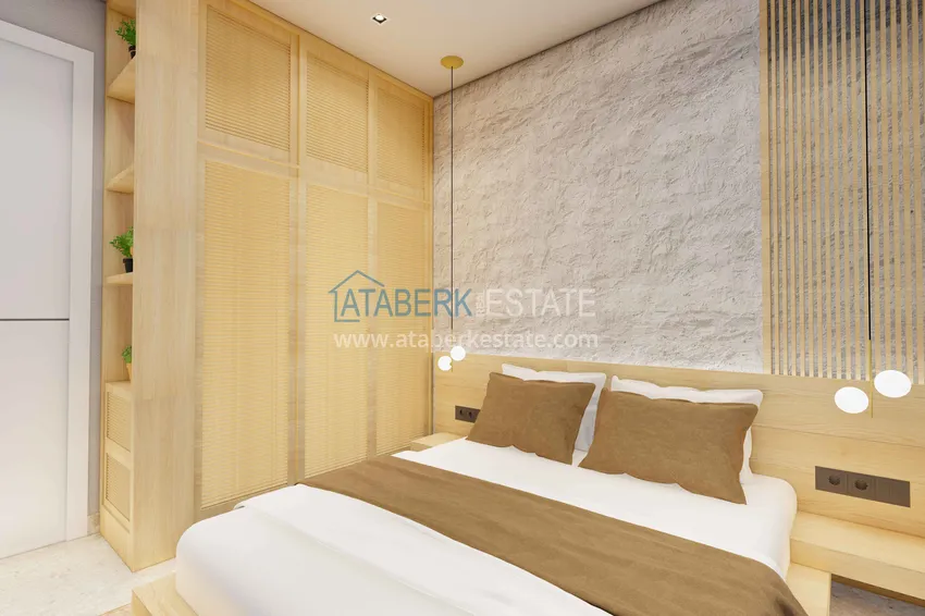 Приобрести Новый проект в центре Алании бутик-комплекс премиум класса  5 