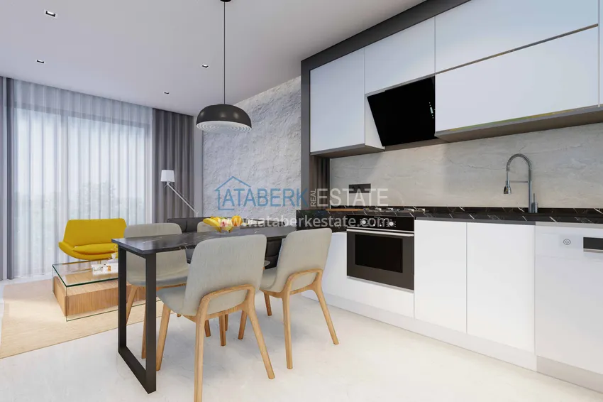 Приобрести Новый проект в центре Алании бутик-комплекс премиум класса  3 