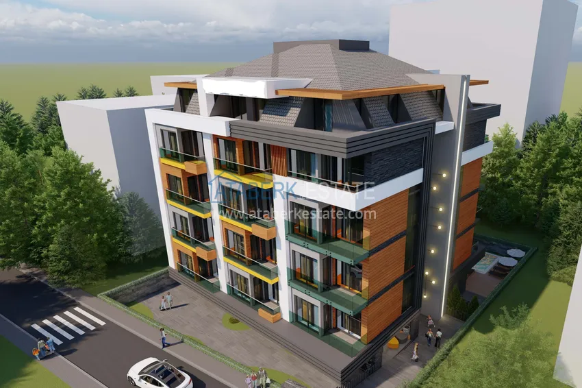 Новый проект в центре Алании бутик-комплекс премиум класса  1 