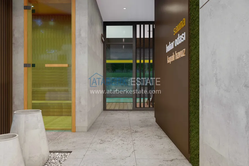 Новый проект в центре Алании бутик-комплекс премиум класса  13 