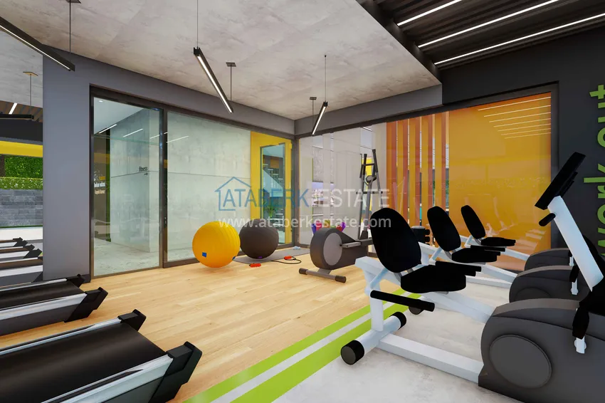 Новый проект в центре Алании бутик-комплекс премиум класса  14 