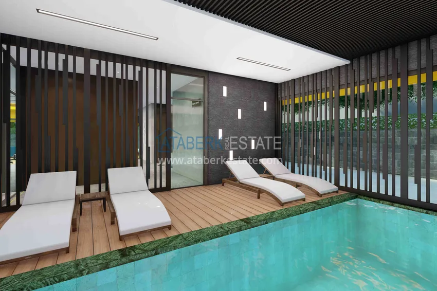 Новый проект в центре Алании бутик-комплекс премиум класса  21 