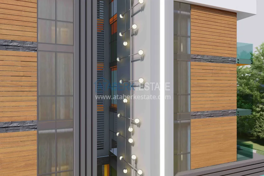 Новый проект в центре Алании бутик-комплекс премиум класса  8 