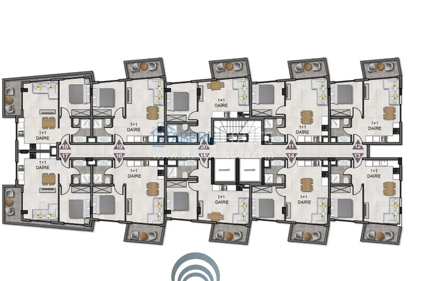 Купить дешево Квартиры и дуплексы в Обе - строящийся комплекс, беспроцентная рассрочка 6 