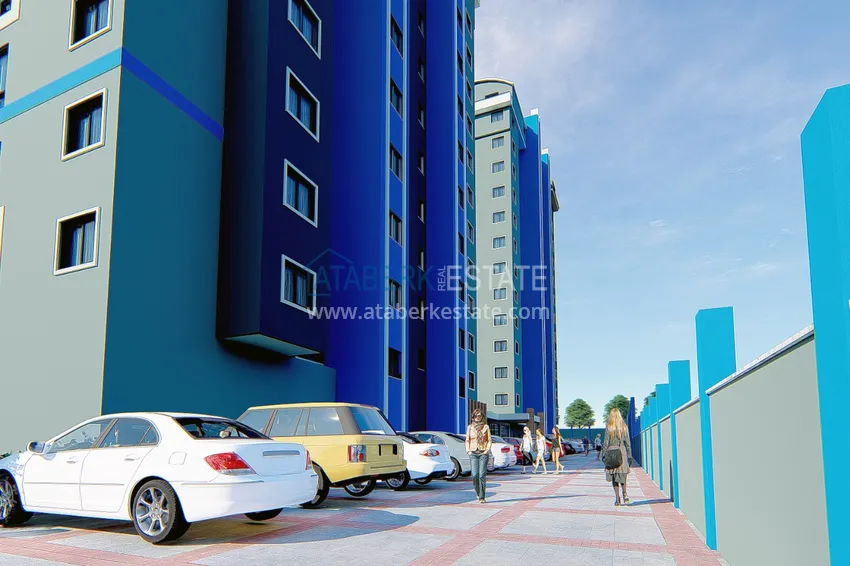 Квартира в районе Махмутлар от инвестора в строящемся комплексе 16 