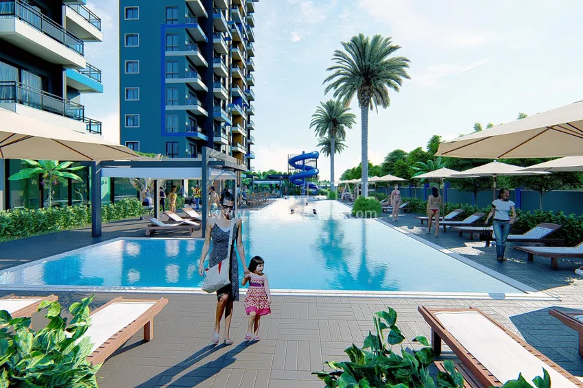 Квартира в районе Махмутлар от инвестора в строящемся комплексе 18 